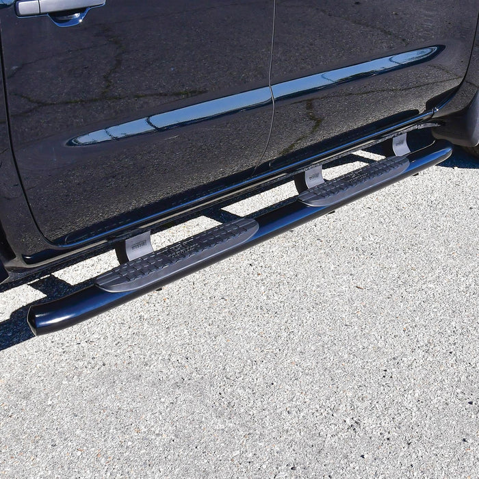 Westin 21-24215 PRO TRAXX 4 Oval Nerf Step Bars; Black; - Truck Part Superstore
