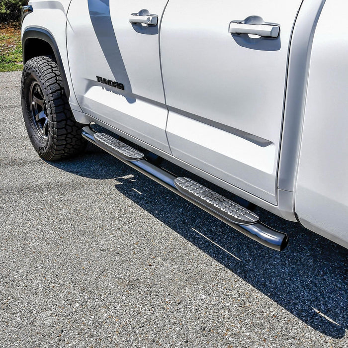 Westin 21-24225 PRO TRAXX 4 Oval Nerf Step Bars; Black; - Truck Part Superstore