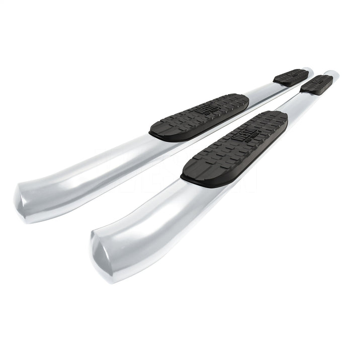 Westin 21-24230 PRO TRAXX 4 Oval Nerf Step Bars; Polished; - Truck Part Superstore