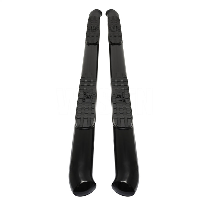 Westin 21-24235 PRO TRAXX 4 Oval Nerf Step Bars; Black Powder Coat; - Truck Part Superstore