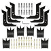 Westin 21-24235 PRO TRAXX 4 Oval Nerf Step Bars; Black Powder Coat; - Truck Part Superstore