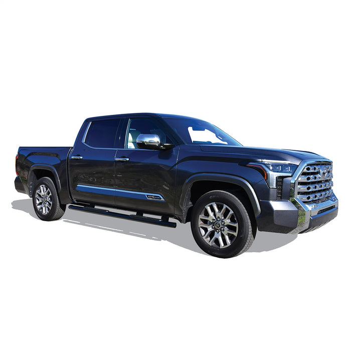 Westin 21-24235 PRO TRAXX 4 Oval Nerf Step Bars; Black Powder Coat; - Truck Part Superstore