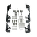 Westin 21-3295 Platinum 4 Oval Nerf Step Bars; Black; Steel; Mount Kit Included; Rocker Mount; - Truck Part Superstore