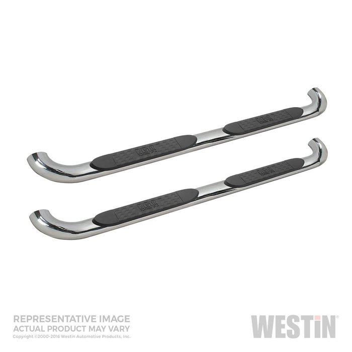 Westin 21-4020 Platinum 4 Oval Nerf Step Bars; Stainless Steel; - Truck Part Superstore