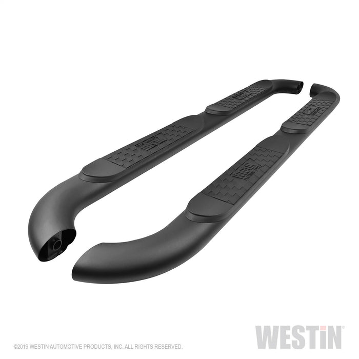 Westin 21-4065 Platinum 4 Oval Nerf Step Bars; Black; - Truck Part Superstore