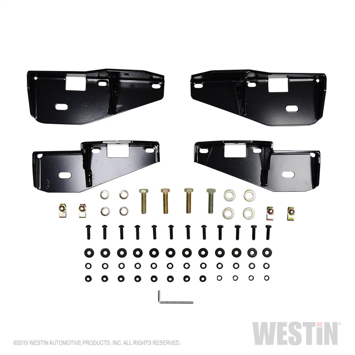 Westin 21-4065 Platinum 4 Oval Nerf Step Bars; Black; - Truck Part Superstore