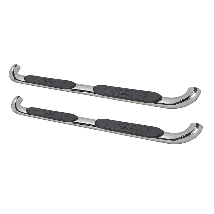 Westin 21-4080 Platinum 4 Oval Nerf Step Bars - Truck Part Superstore