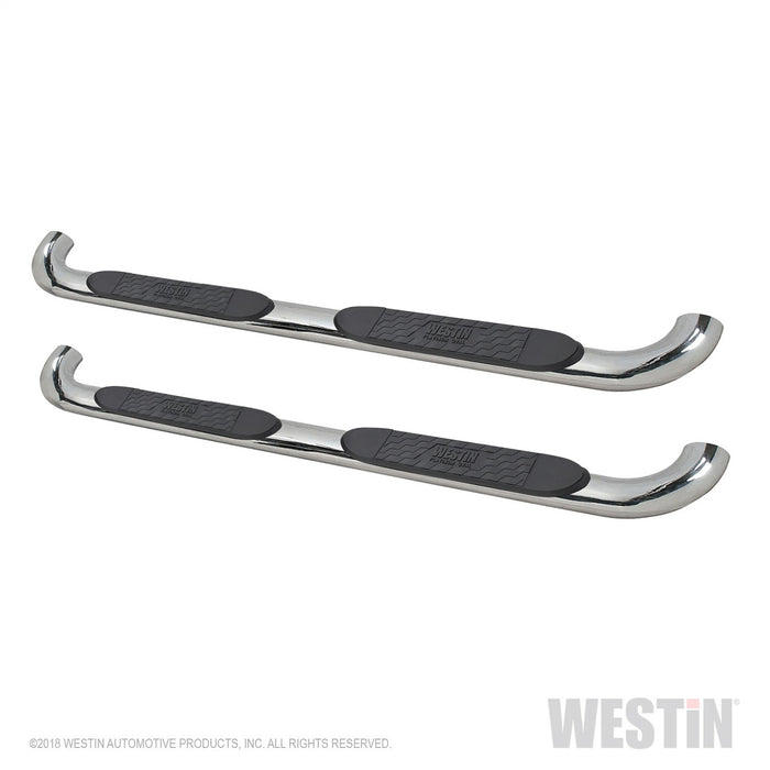 Westin 21-4090 Platinum 4 Oval Nerf Step Bars - Truck Part Superstore