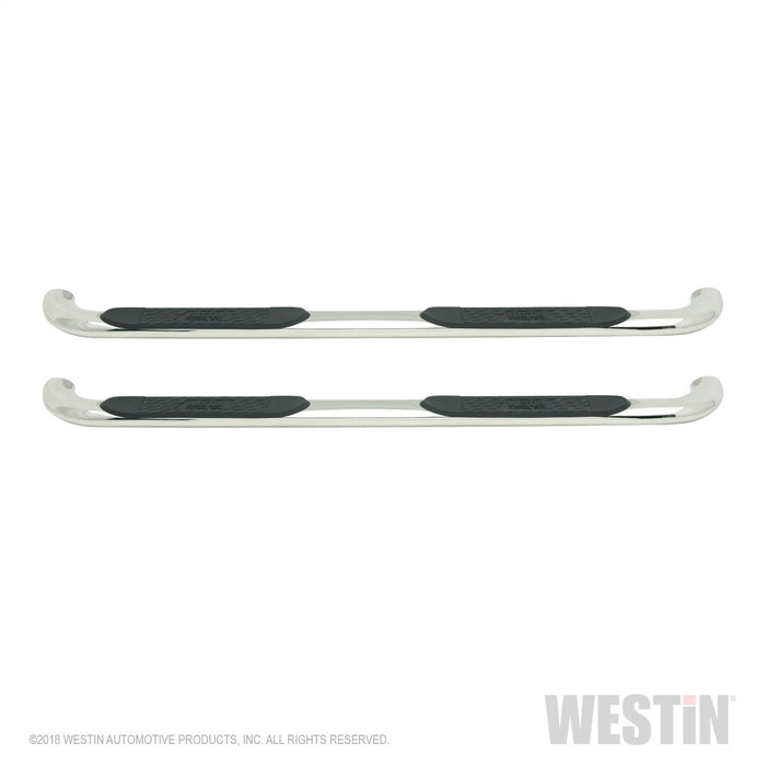 Westin 21-4090 Platinum 4 Oval Nerf Step Bars - Truck Part Superstore