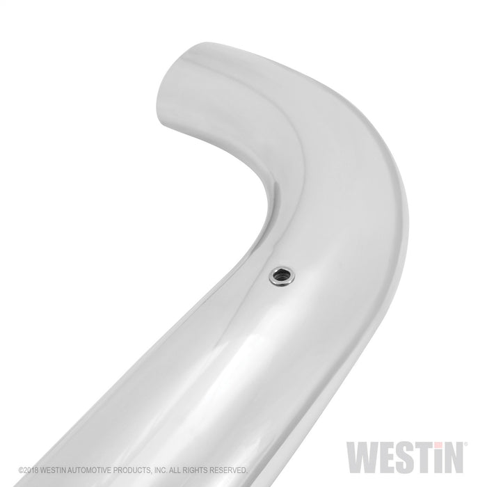 Westin 21-4090 Platinum 4 Oval Nerf Step Bars - Truck Part Superstore