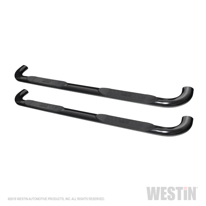 Westin 21-4135 Platinum 4 Oval Nerf Step Bars; Black; - Truck Part Superstore