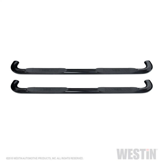 Westin 21-4135 Platinum 4 Oval Nerf Step Bars; Black; - Truck Part Superstore