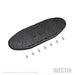 Westin 21-50002 PRO TRAXX 5 Replacement Step Pad Kit; Replacement Service Kit w/14 in. Pad; - Truck Part Superstore