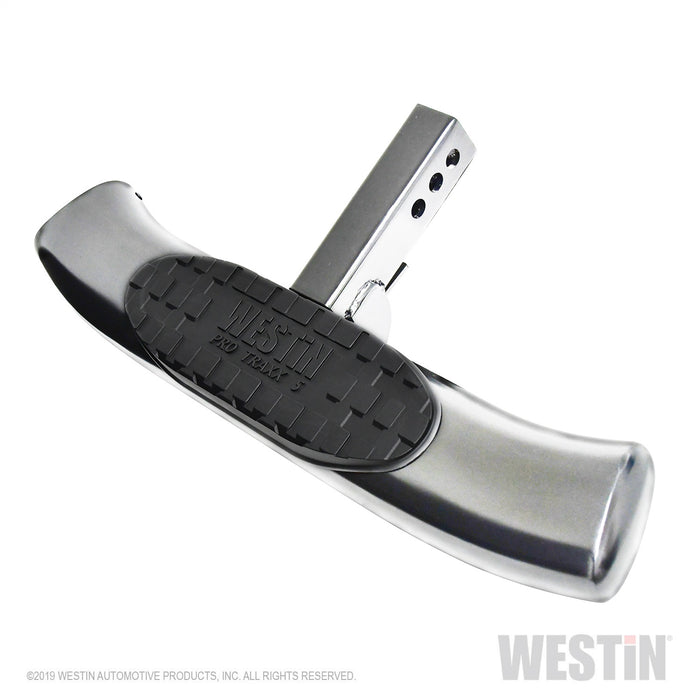 Westin 21-50010 PRO TRAXX 5 Hitch Step; 27 in. Step; 2 in. Receiver; Stainless Steel; - Truck Part Superstore