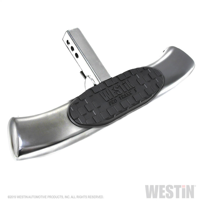 Westin 21-50010 PRO TRAXX 5 Hitch Step; 27 in. Step; 2 in. Receiver; Stainless Steel; - Truck Part Superstore