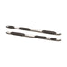 Westin 21-534170 PRO TRAXX 5 Oval Wheel to Wheel Nerf Step Bars - Truck Part Superstore