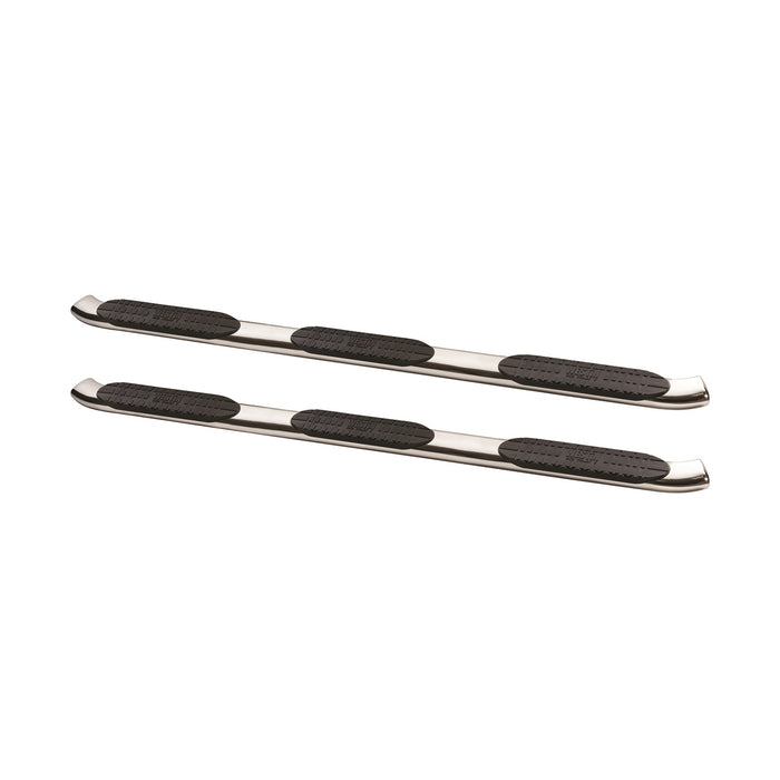 Westin 21-534330 PRO TRAXX 5 Oval Wheel to Wheel Nerf Step Bars; Stainless Steel; w/Mount Kit; - Truck Part Superstore