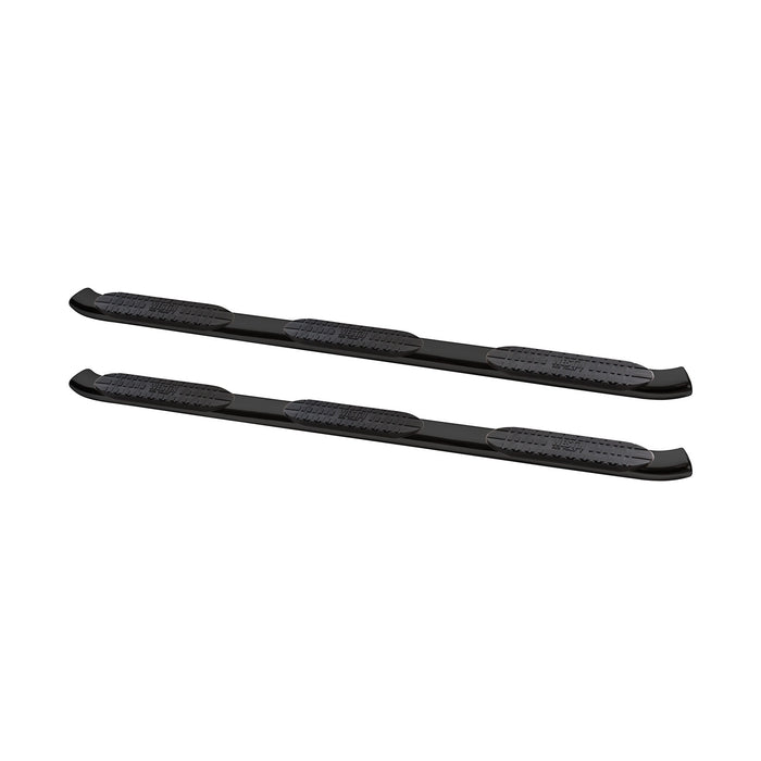 Westin 21-534335 PRO TRAXX 5 Oval Wheel to Wheel Nerf Step Bars; Black; w/Mount Kit; - Truck Part Superstore