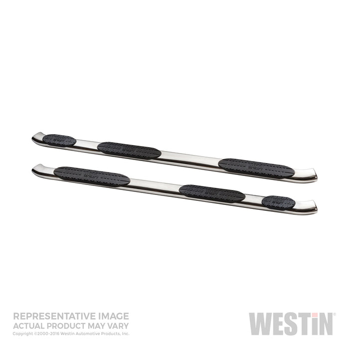 Westin 21-534510 PRO TRAXX 5 Oval Wheel to Wheel Nerf Step Bars - Truck Part Superstore