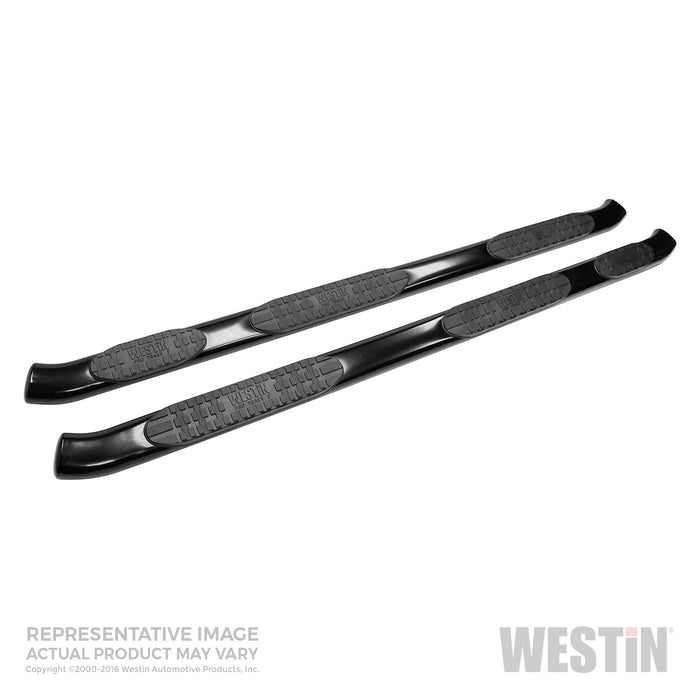 Westin 21-534515 PRO TRAXX 5 Oval Wheel to Wheel Nerf Step Bars - Truck Part Superstore