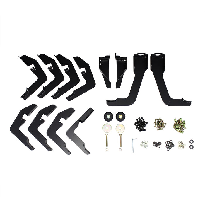 Westin 21-534590 PRO TRAXX 5 Oval Wheel to Wheel Nerf Step Bars - Truck Part Superstore
