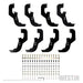 Westin 21-534695 PRO TRAXX 5 Oval Wheel to Wheel Nerf Step Bars - Truck Part Superstore