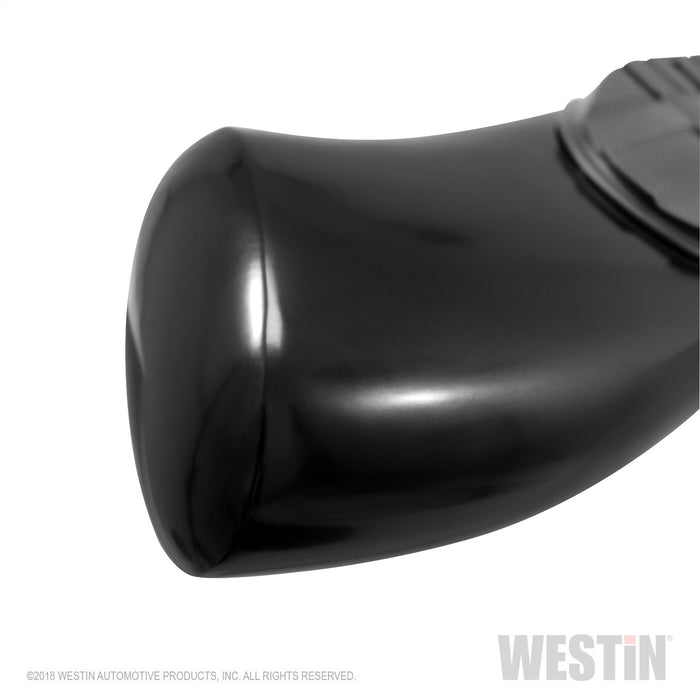 Westin 21-534705 PRO TRAXX 5 Oval Wheel to Wheel Nerf Step Bars; Black; w/Mount Kit; - Truck Part Superstore