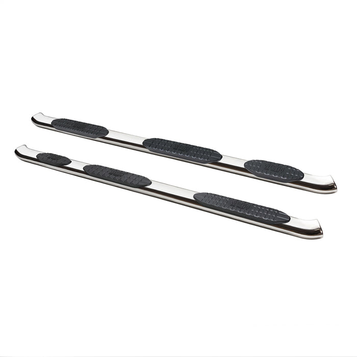 Westin 21-534730 PRO TRAXX 5 Oval Wheel to Wheel Nerf Step Bars - Truck Part Superstore