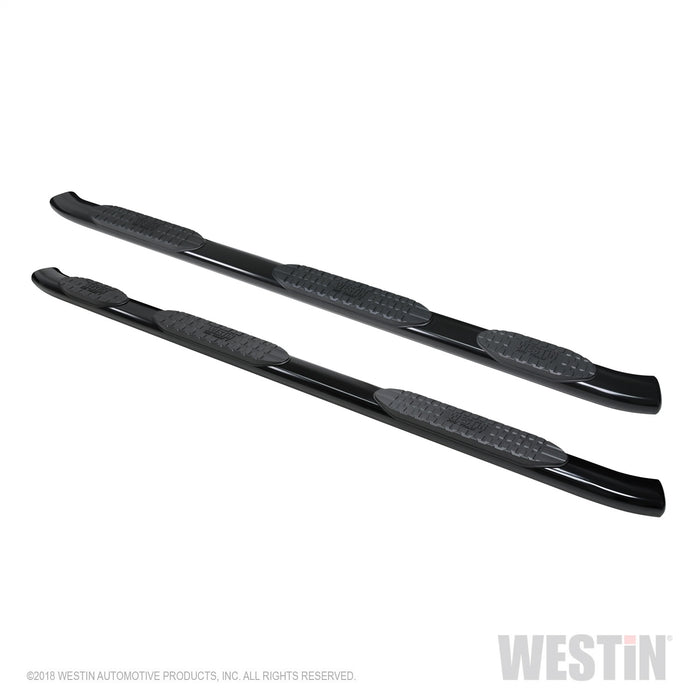 Westin 21-534735 PRO TRAXX 5 Oval Wheel to Wheel Nerf Step Bars - Truck Part Superstore