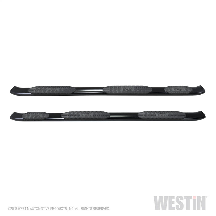 Westin 21-534735 PRO TRAXX 5 Oval Wheel to Wheel Nerf Step Bars - Truck Part Superstore