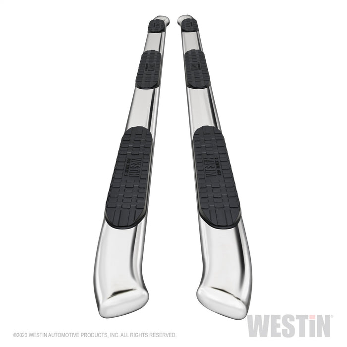 Westin 21-534760 PRO TRAXX 5 Oval Wheel to Wheel Nerf Step Bars; Stainless Steel; - Truck Part Superstore