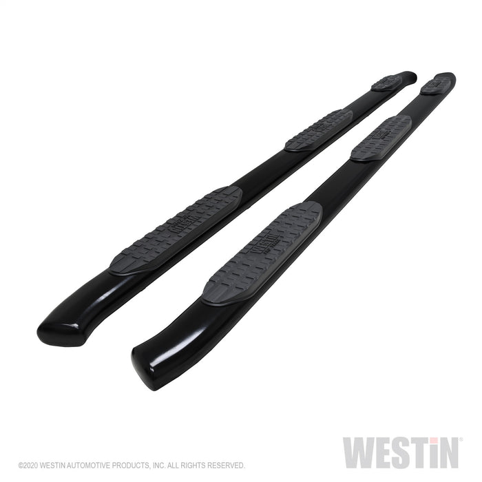 Westin 21-534765 PRO TRAXX 5 Oval Wheel to Wheel Nerf Step Bars; Black; - Truck Part Superstore