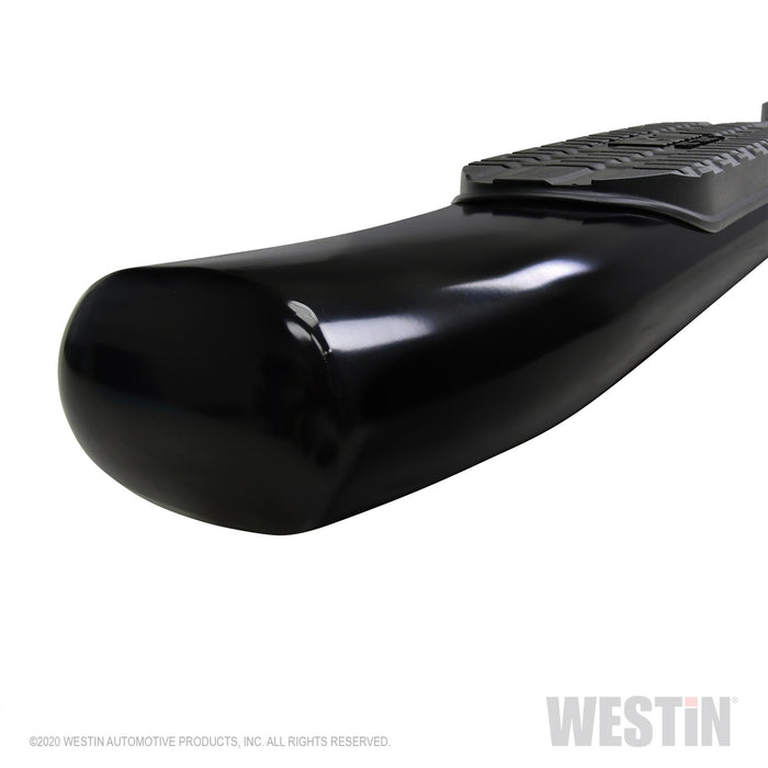 Westin 21-534765 PRO TRAXX 5 Oval Wheel to Wheel Nerf Step Bars; Black; - Truck Part Superstore