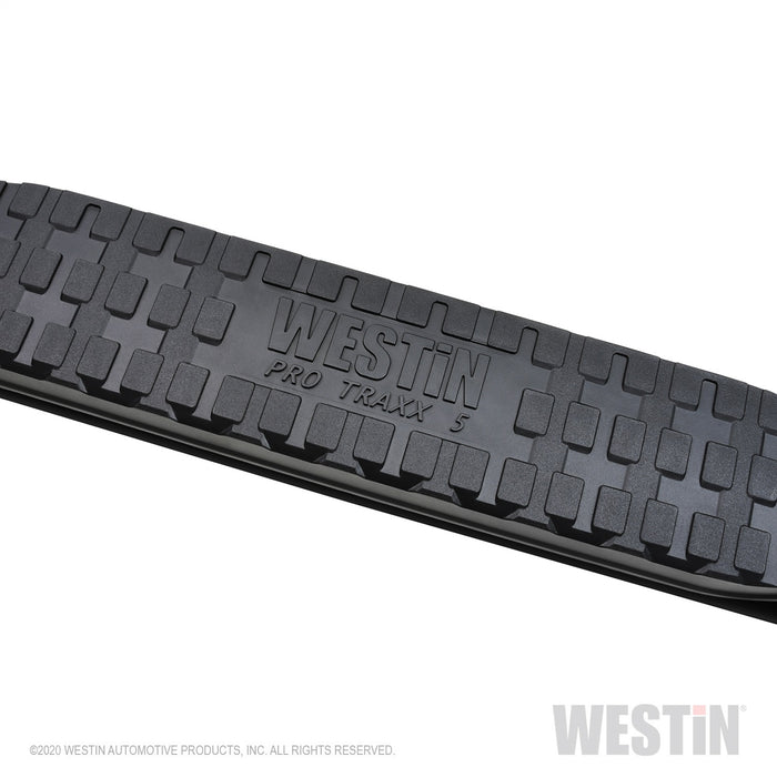 Westin 21-534765 PRO TRAXX 5 Oval Wheel to Wheel Nerf Step Bars; Black; - Truck Part Superstore