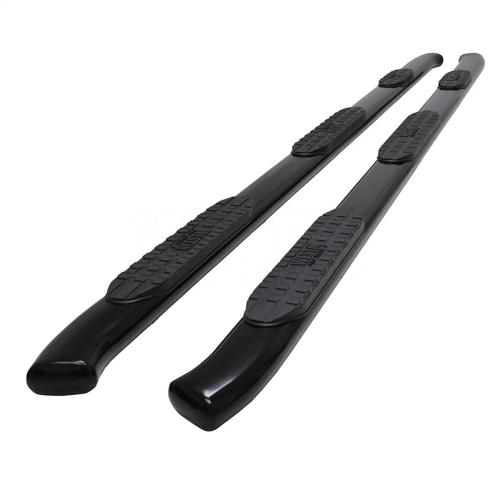 Westin 21-534775 PRO TRAXX 5 Oval Wheel to Wheel Nerf Step Bars; Black; - Truck Part Superstore