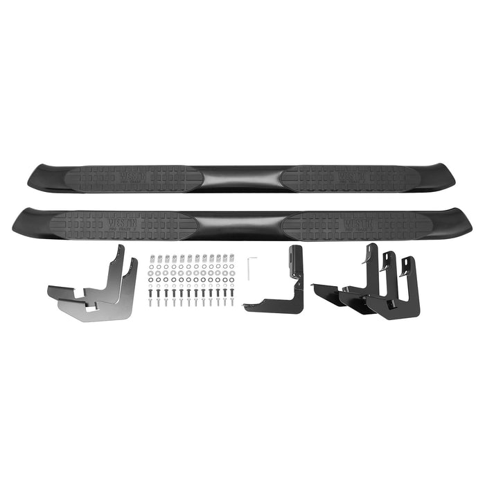 Westin 21-54025 PRO TRAXX 5 Oval Nerf Step Bars - Truck Part Superstore