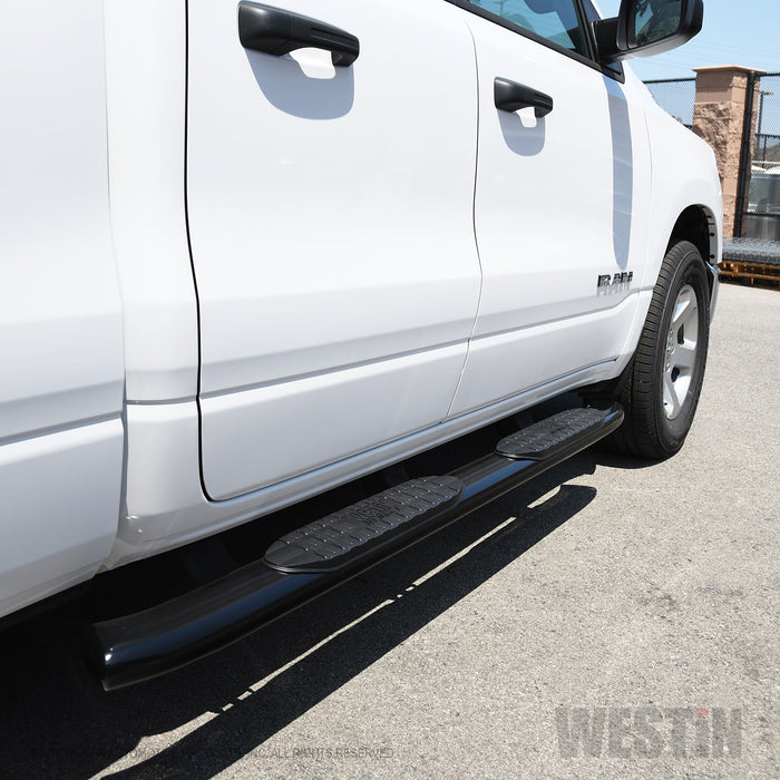 Westin 28-71235 R7 Nerf Step Bars; Black; Mount Kit Included; For Quad Cab; - Truck Part Superstore