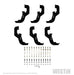 Westin 21-54130 PRO TRAXX 5 Oval Nerf Step Bars; Mount Kit Included; Polished Stainless Steel; - Truck Part Superstore