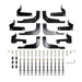 Westin 21-54160 PRO TRAXX 5 Oval Nerf Step Bars; Stainless Steel; - Truck Part Superstore