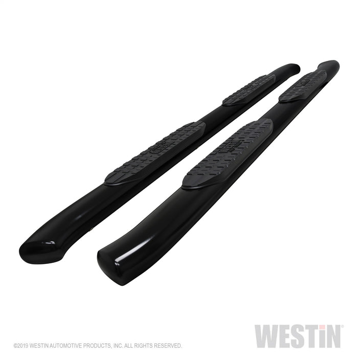 Westin 21-54165 PRO TRAXX 5 Oval Nerf Step Bars; Black; Steel; - Truck Part Superstore