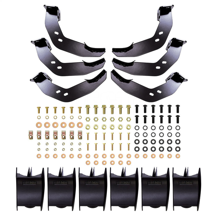 Westin 21-54170 PRO TRAXX 5 Oval Nerf Step Bars; Mount Kit Included; Polished Stainless Steel; - Truck Part Superstore