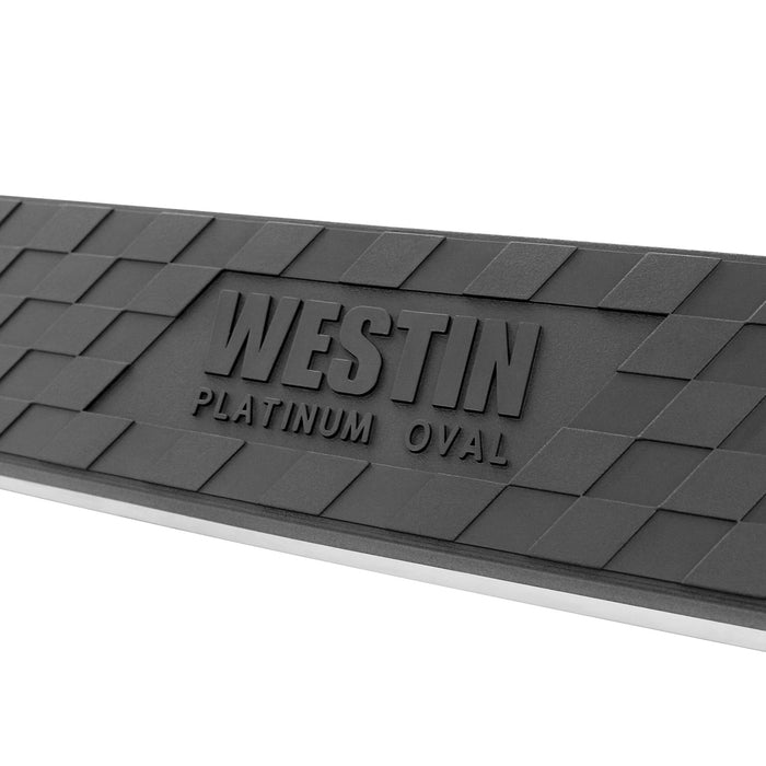 Westin 21-5470 Platinum 4 Oval Nerf Step Bar Display Sample; 40 in.; - Truck Part Superstore