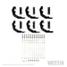 Westin 21-64085 PRO TRAXX 6 Oval Nerf Step Bars - Truck Part Superstore