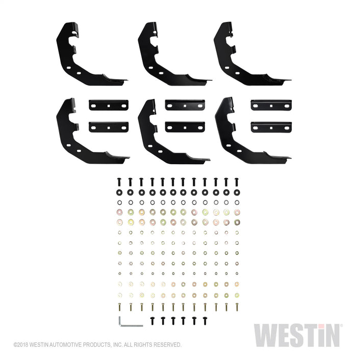 Westin 21-64095 PRO TRAXX 6 Oval Nerf Step Bars - Truck Part Superstore