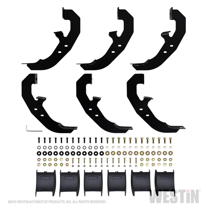 Westin 21-64135 PRO TRAXX 6 Oval Nerf Step Bars - Truck Part Superstore