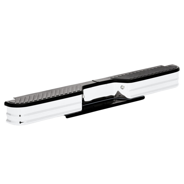 Westin 21007 SureStep Universal Rear Bumper; Chrome; Mount Kit Required; - Truck Part Superstore