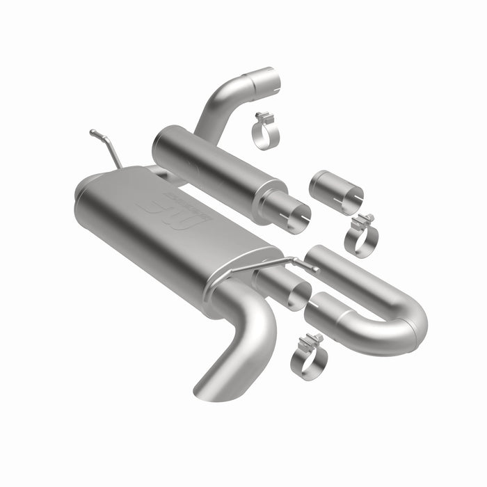 MagnaFlow Exhaust Products 19620 Overland Series Stainless Axle-Back System - Truck Part Superstore