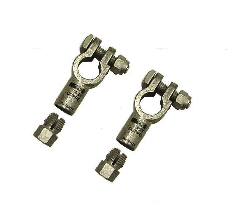 Taylor Cable 21405 Battery Connector; Top Post; 2-1 Gauge; Compression Fitting; 2 Per Package; - Truck Part Superstore