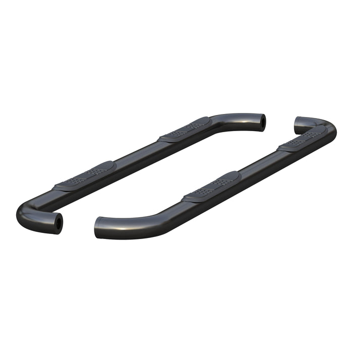 ARIES 215045 3" Round Black Stainless Side Bars, Select Ram 1500 for Select Ram 1500