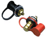 Taylor Cable 21504 Remote Battery Jumper Terminal; Brass; 1 Black; 1 Red; - Truck Part Superstore